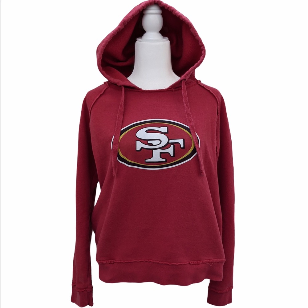 NFL San Francisco 49ers sweatshirt red size medium